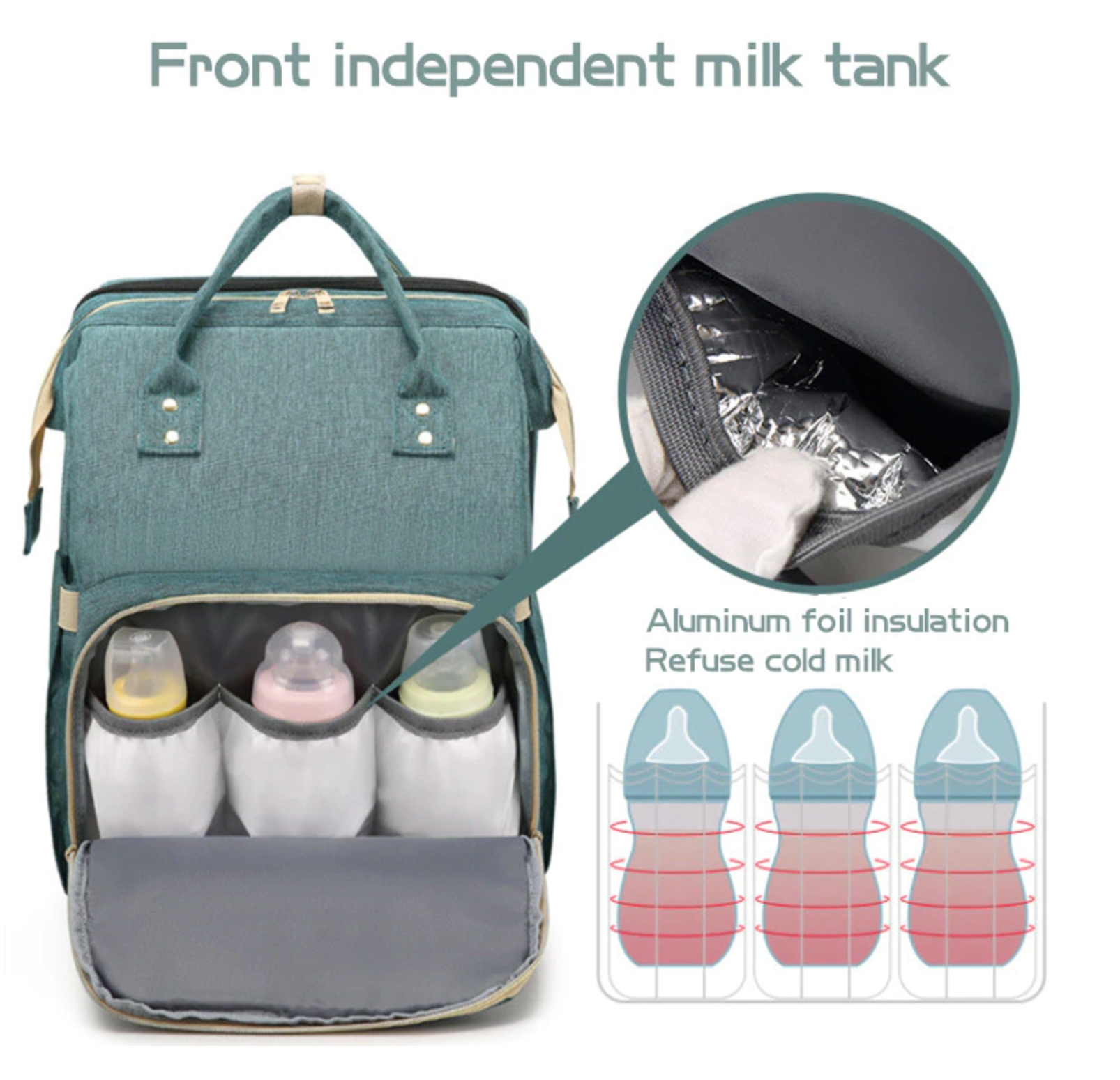 Baby Backpack Multifunctional Foldable Baby Bed