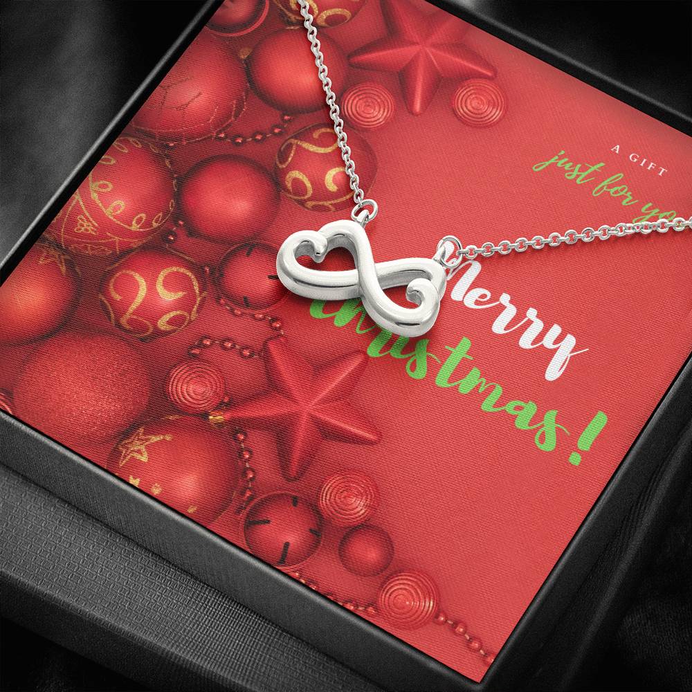 Merry Christmas Infinity Necklace V1