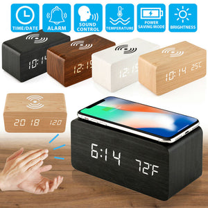 Alarm & Wireless phone charger