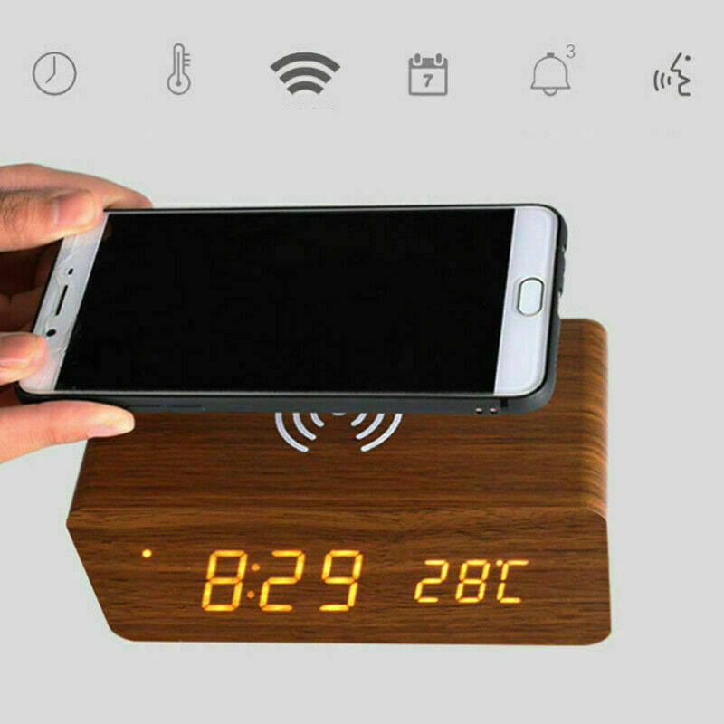Alarm & Wireless phone charger