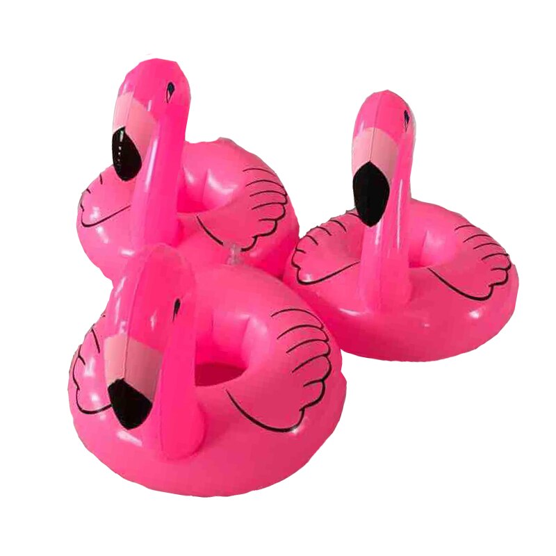 Flamingo pool floaty cup holder