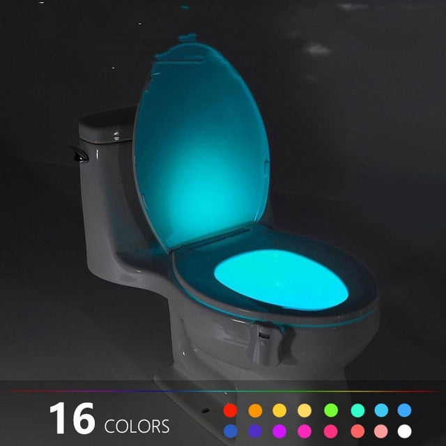 Colour changing Toilet light