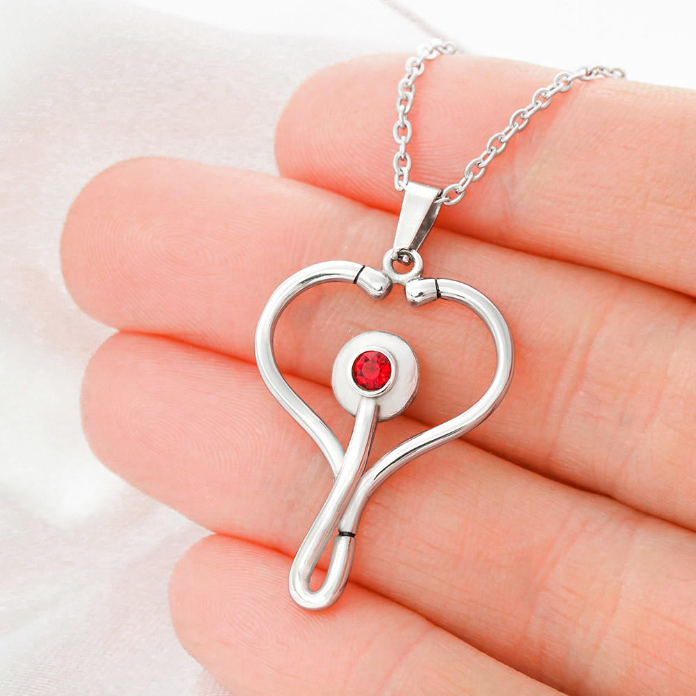 The World is Lucky to have you Nurse Necklace