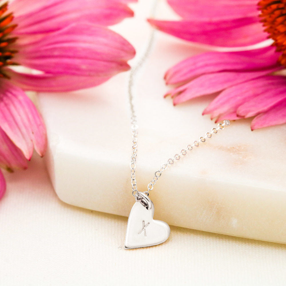 Merry Christmas Sweetest Hearts Necklace