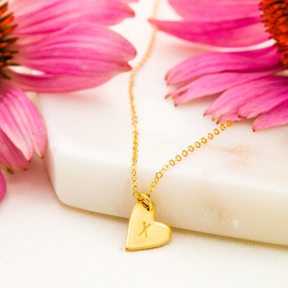 Merry Christmas Sweetest Hearts Necklace