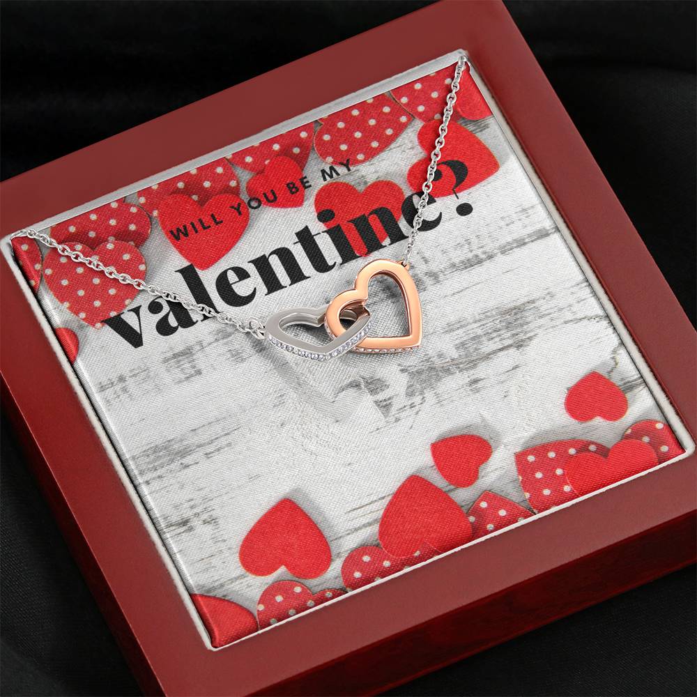 Valentine's Day Interlock Love Necklace
