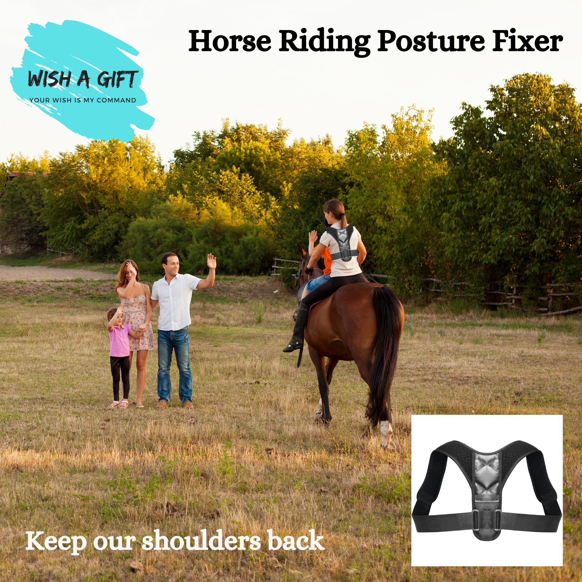 Horse Riding Posture Fixer