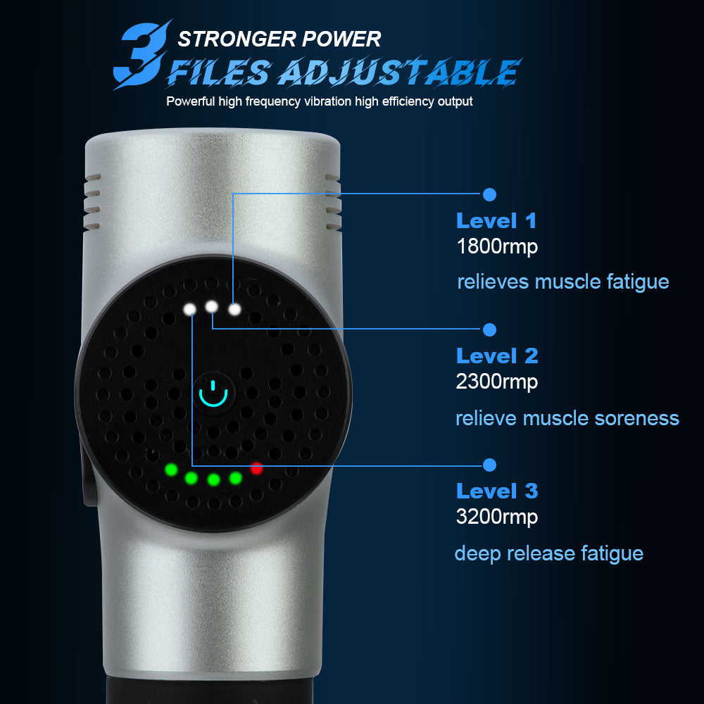Hand-held Muscle Massager